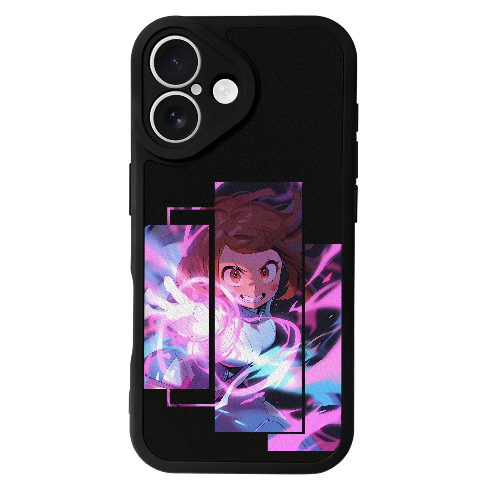 僕のヒーローアカデミア グッズ,麗日お茶子 - IPhone 16シリーズ対応 ・ シリコンスマホケース ・ レザー調 ・ 高精度フィット ・ 耐衝撃 ・ ワイヤレス充電対応 ・ 精密カット